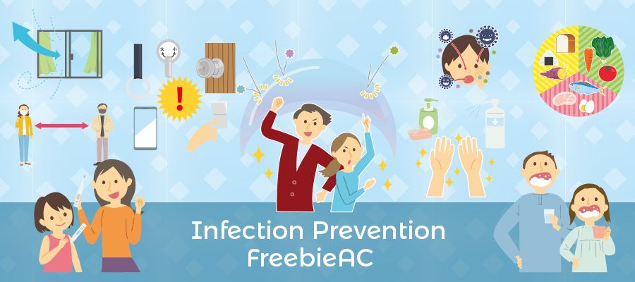 Illustration of infectious disease prevention